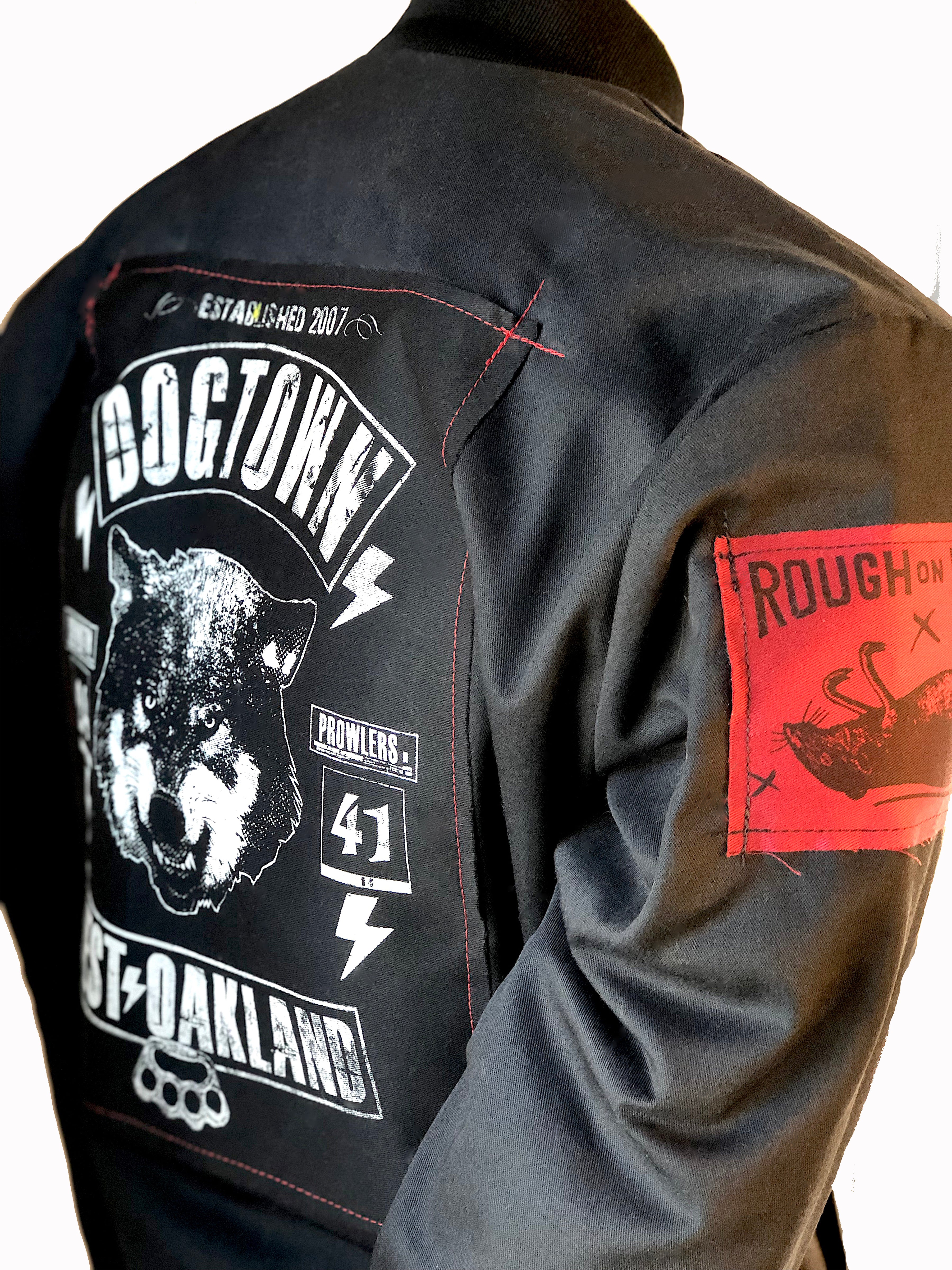 Dogtown Zippered Utility Jacket (Unisex)