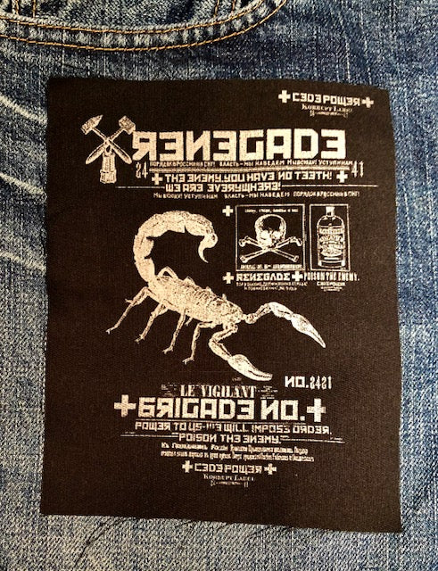 Renegade Scorpion Patch