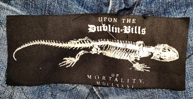 Lizard Skeleton Dublin Patch