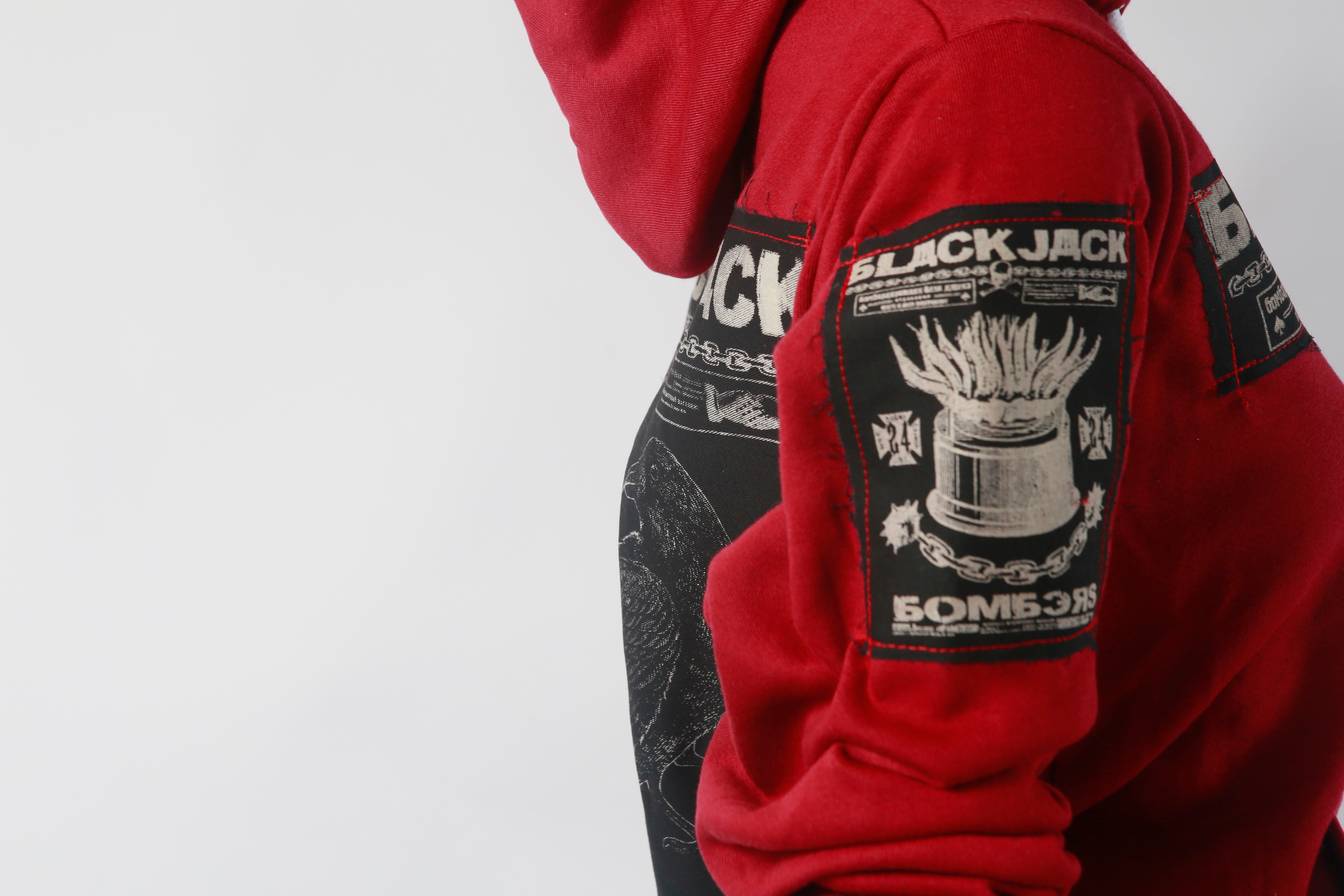 BlackJack Bombers Zip-Up Hoodie (Unisex)