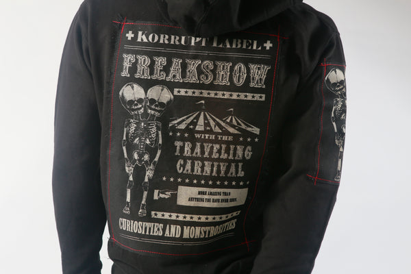 Freakshow Zip-Up Hoodie (Unisex) – Korrupt Label