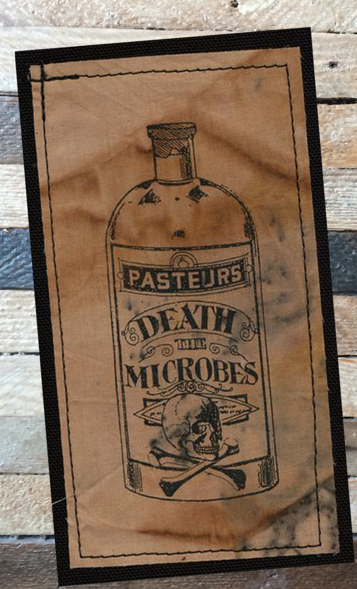 Death Microbes Bottle Patch