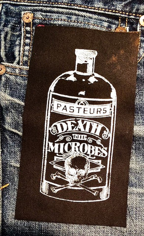 Death Microbes Bottle Patch