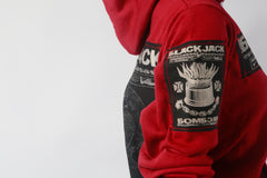 BlackJack Bombers Zip-Up Hoodie (Unisex)