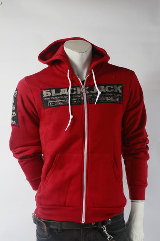 BlackJack Bombers Zip-Up Hoodie (Unisex)