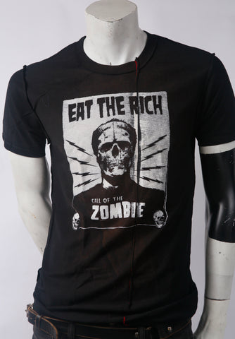 Eat The Rich Men's Stylized Tee