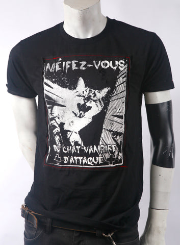 Vampire Cat Men's Stylized Tee